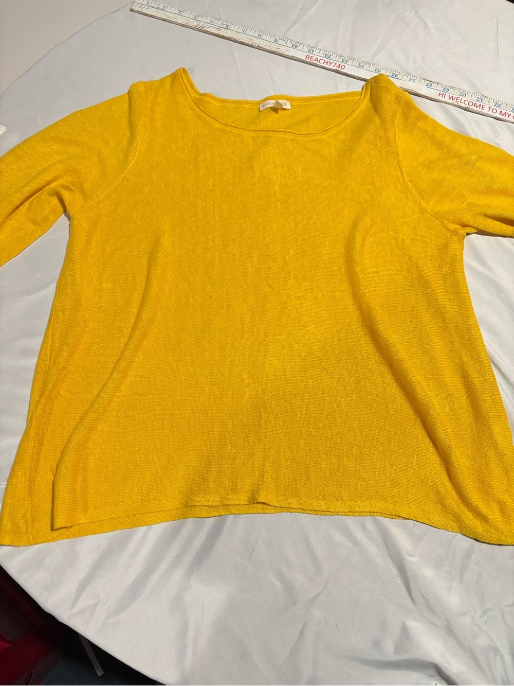 Eileen Fisher linen top